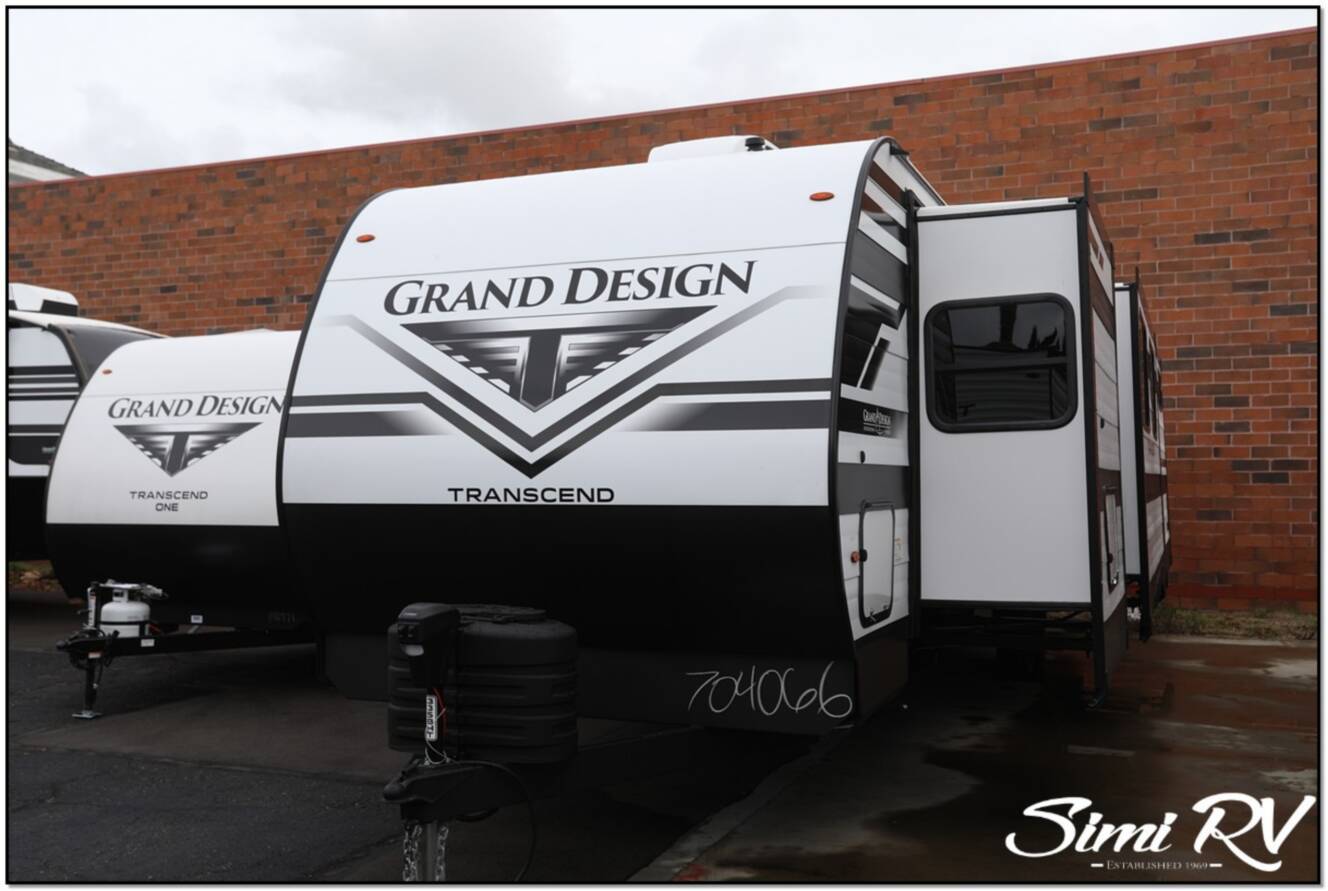 A photo of this 2026 Grand Design Transcend 335BHT