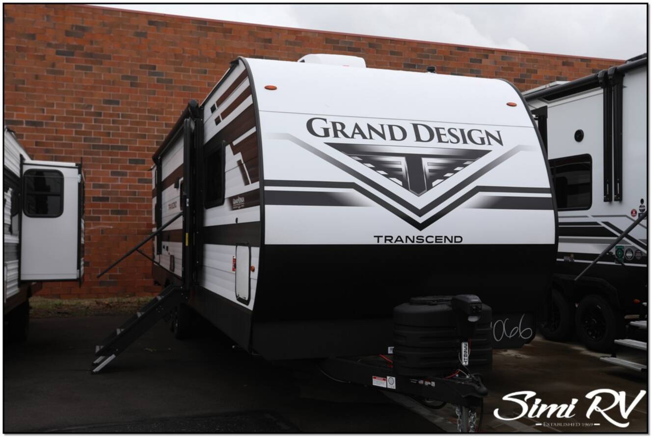 A photo of this 2026 Grand Design Transcend 335BHT