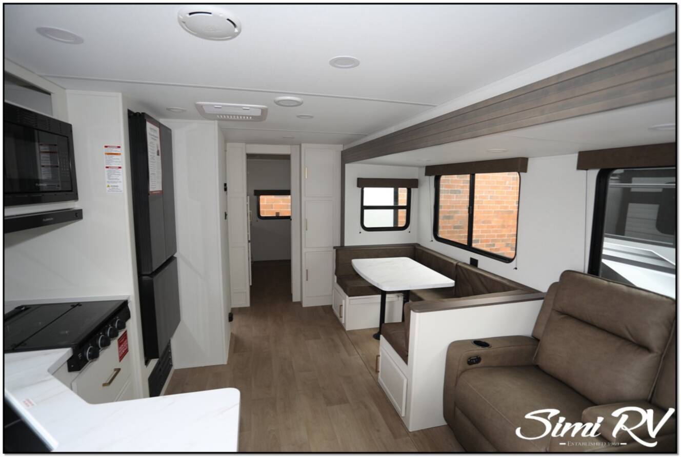 A photo of this 2026 Grand Design Transcend 335BHT