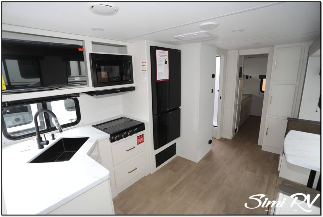 A photo of this 2026 Grand Design Transcend 335BHT