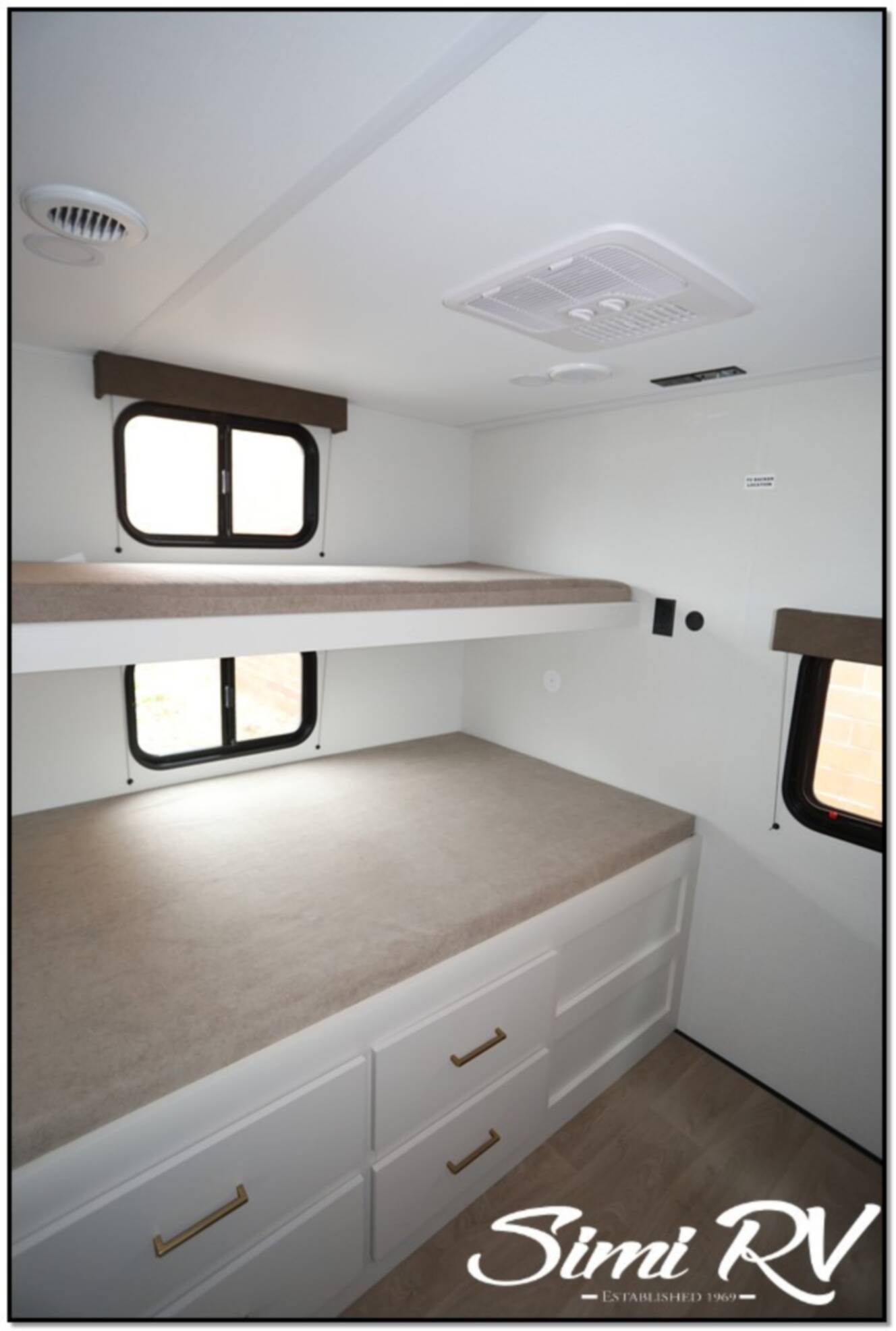 A photo of this 2026 Grand Design Transcend 335BHT