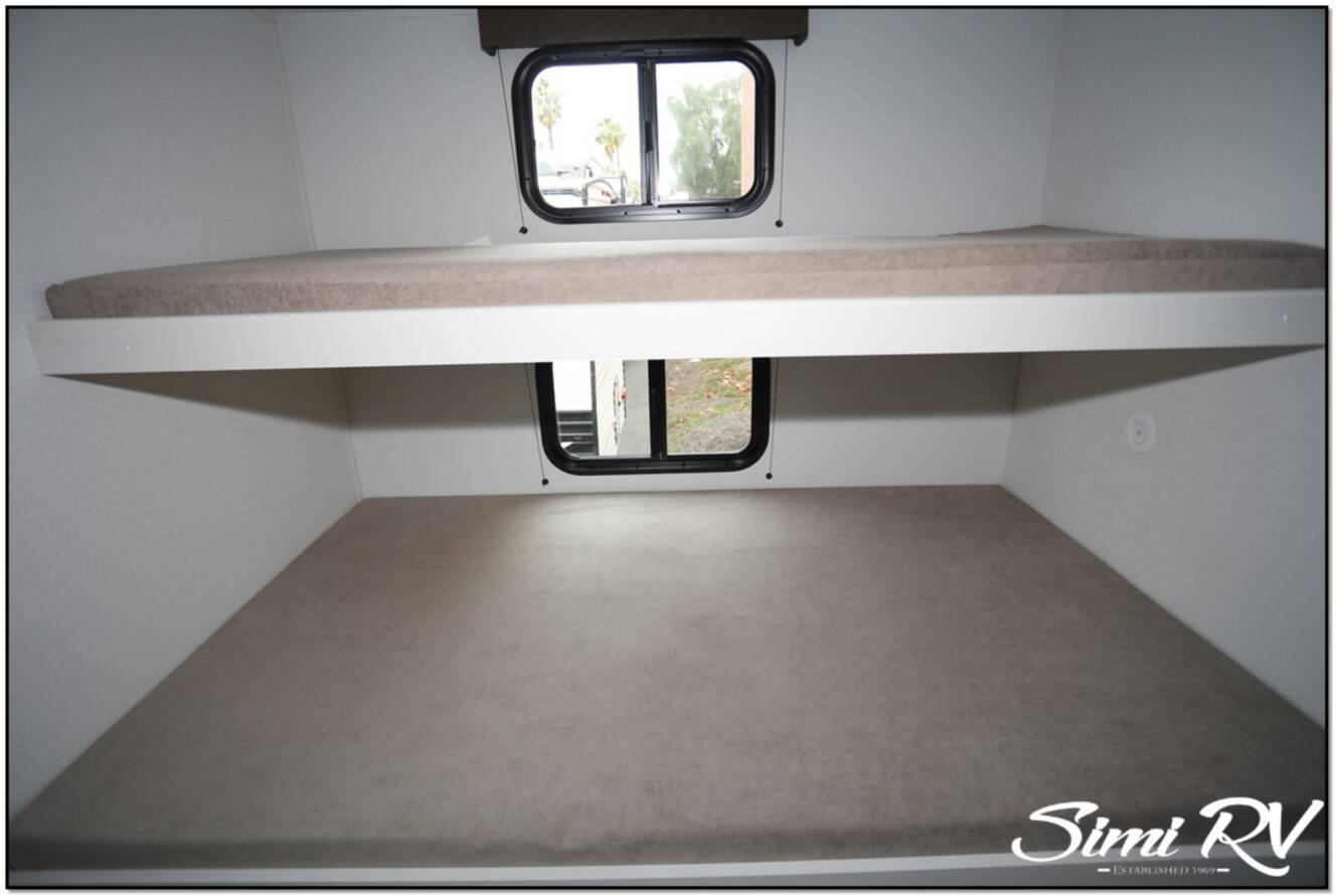 A photo of this 2026 Grand Design Transcend 335BHT