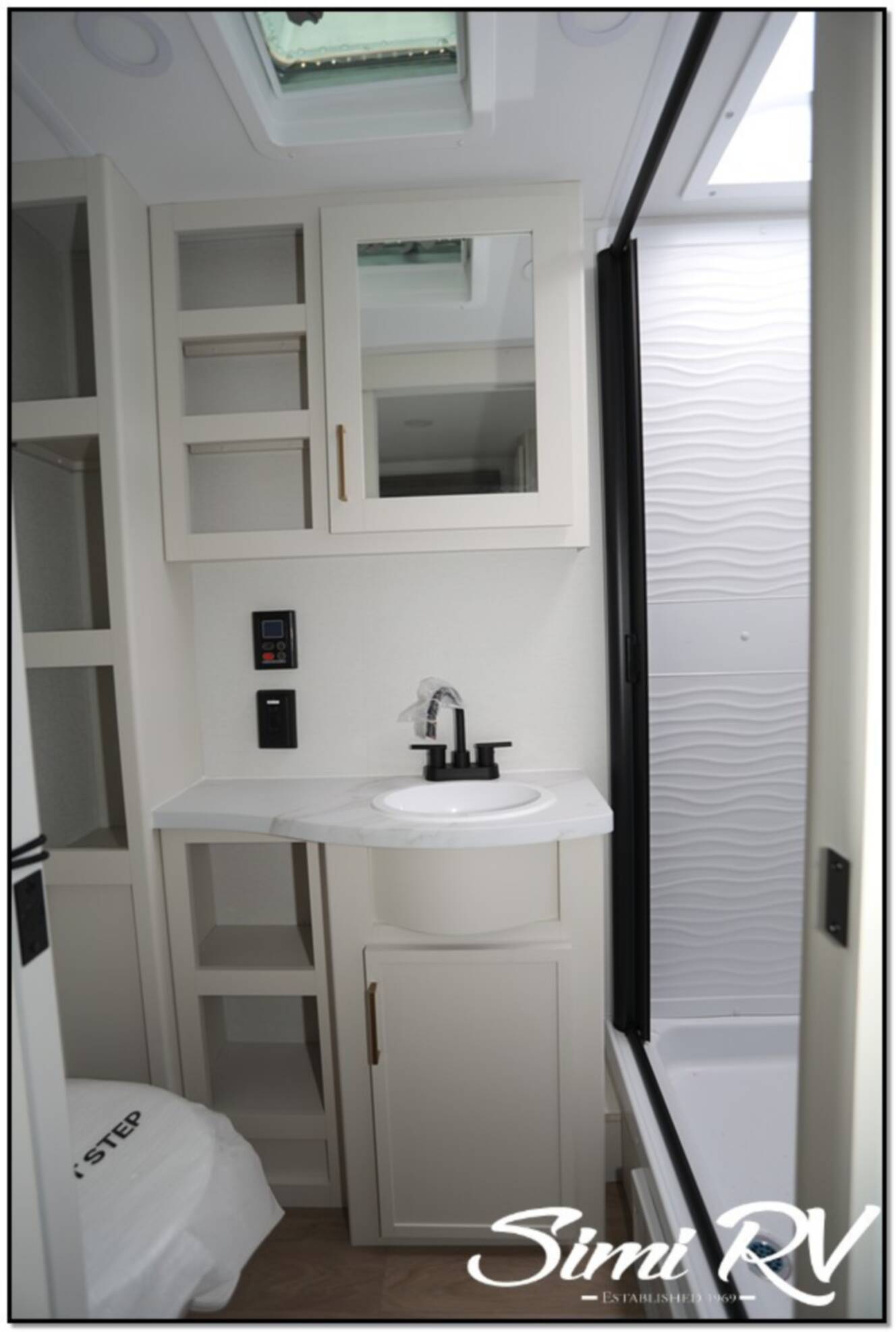 A photo of this 2026 Grand Design Transcend 335BHT