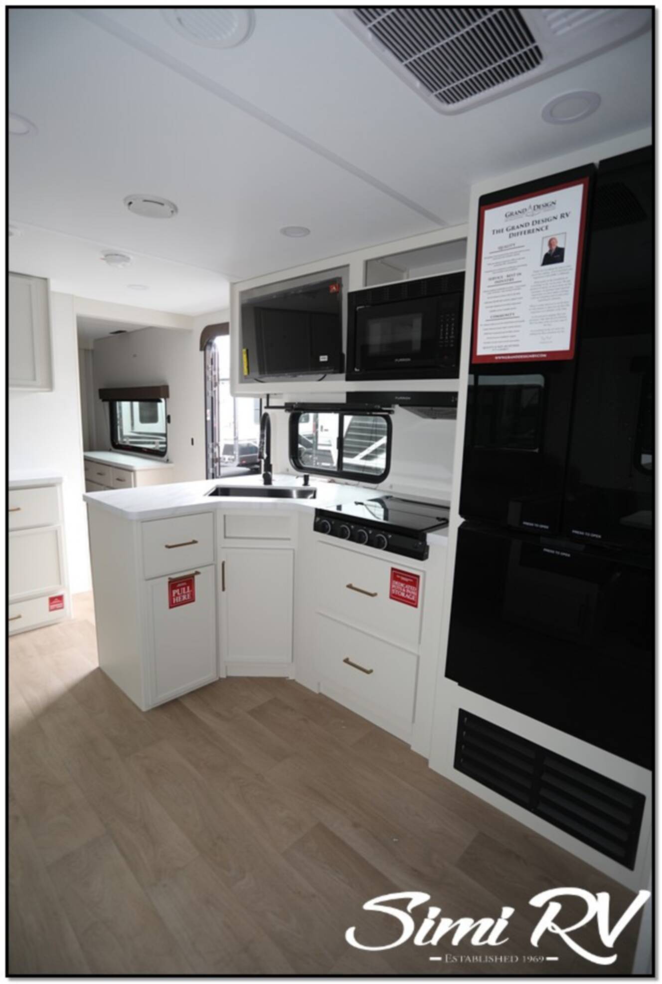A photo of this 2026 Grand Design Transcend 335BHT