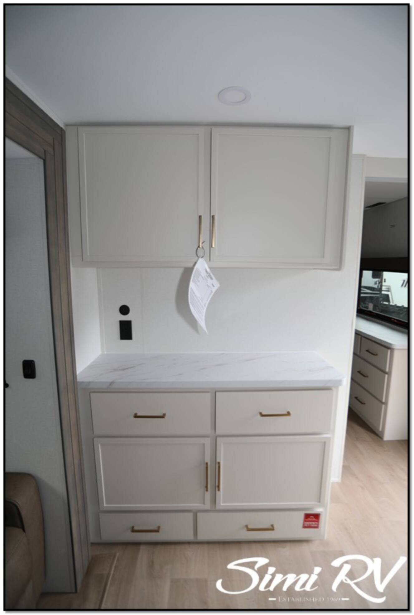 A photo of this 2026 Grand Design Transcend 335BHT