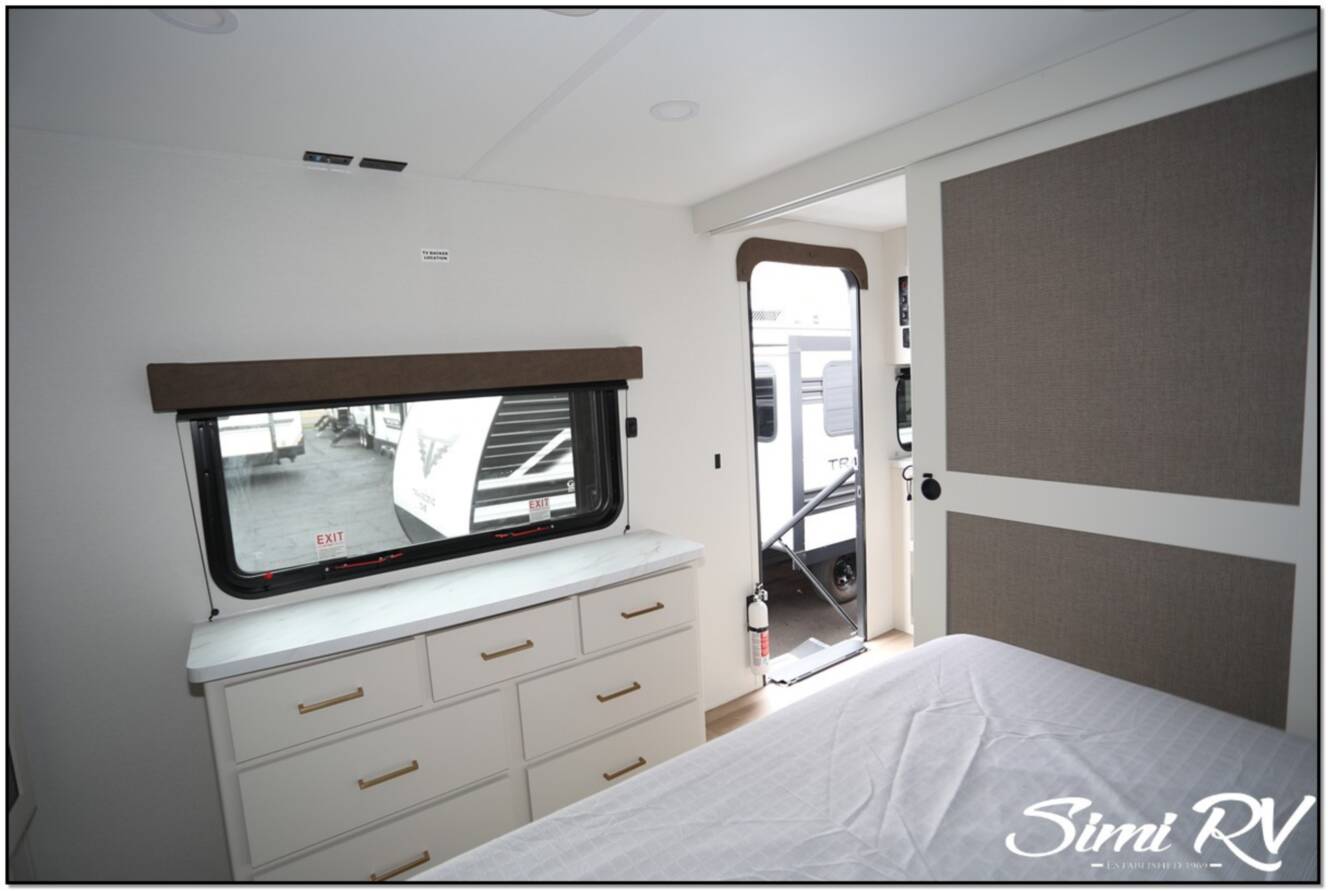 A photo of this 2026 Grand Design Transcend 335BHT