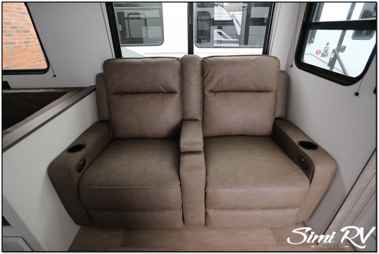 A photo of this 2026 Grand Design Transcend 335BHT