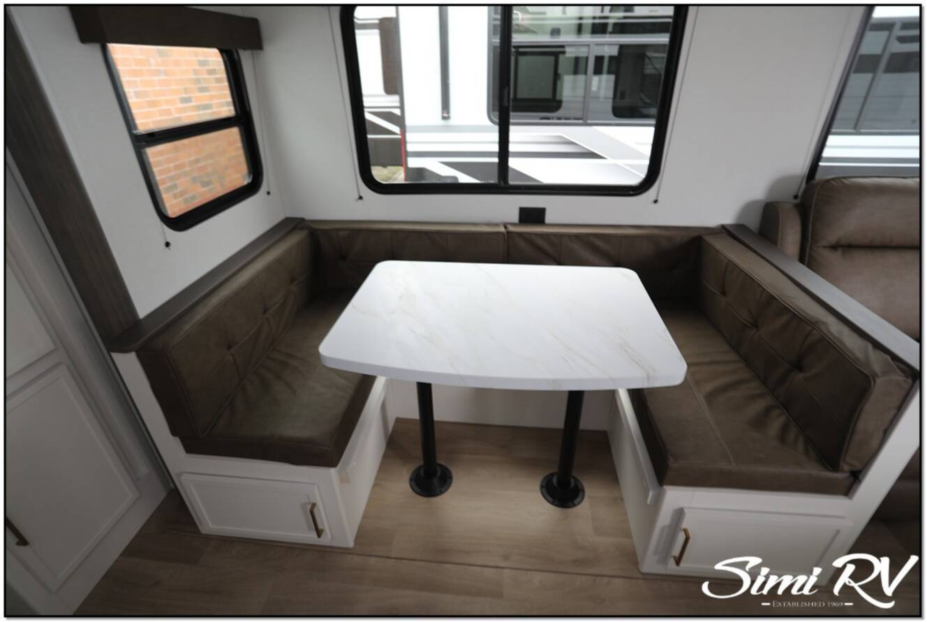 A photo of this 2026 Grand Design Transcend 335BHT