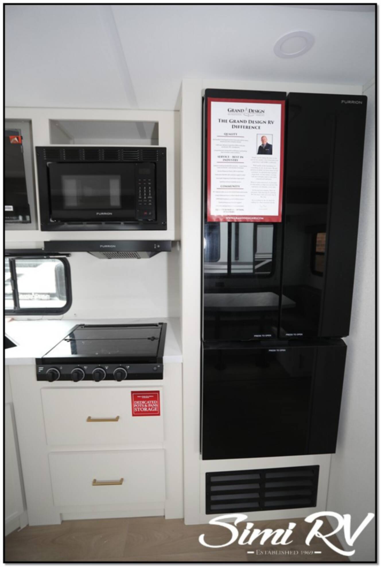 A photo of this 2026 Grand Design Transcend 335BHT