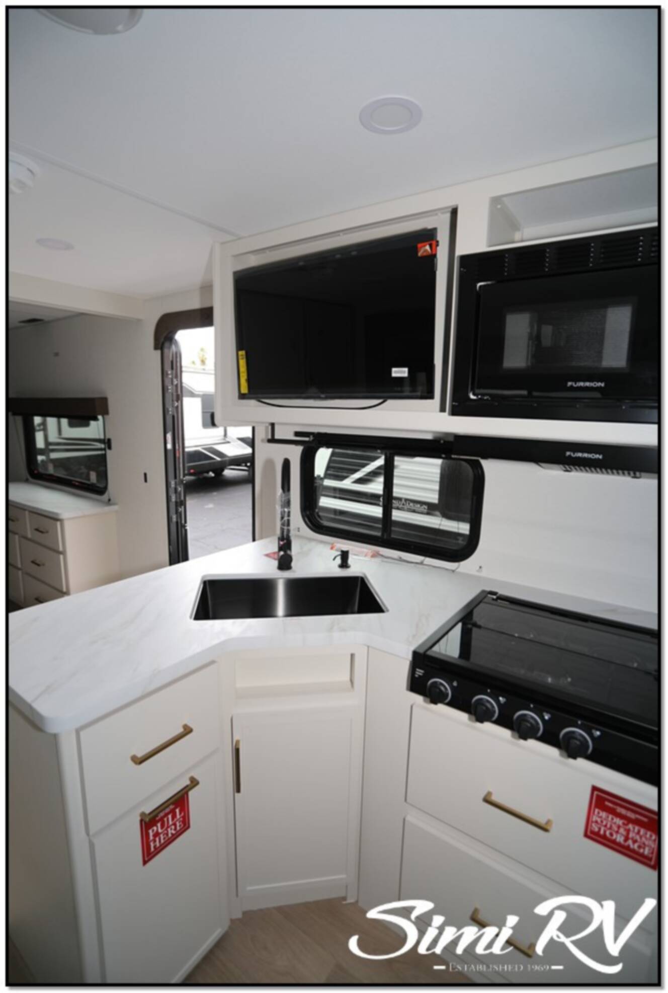 A photo of this 2026 Grand Design Transcend 335BHT