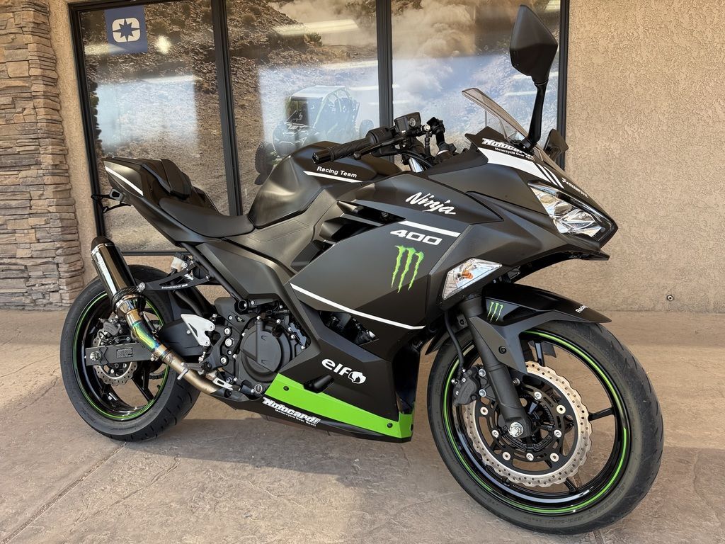 2023 Kawasaki Ninja® 400 Matrix Camo Gray/Metallic Matte Carbon Gray BASE in Lake Havasu City, AZ