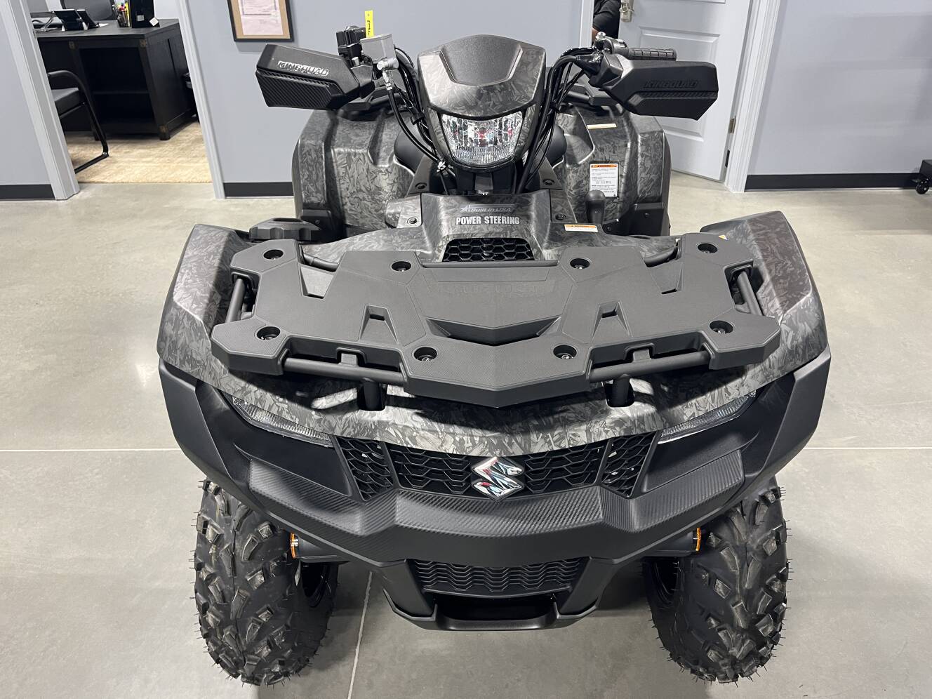 A photo of this 2026 Suzuki KingQuad 500AXi Power Steering SE 