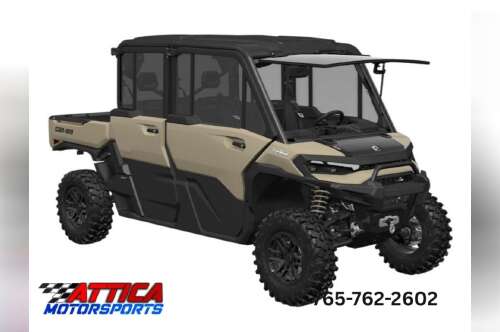 2026 Can-Am Defender MAX Limited HD11 Desert Tan & Carbon Black in attica IN