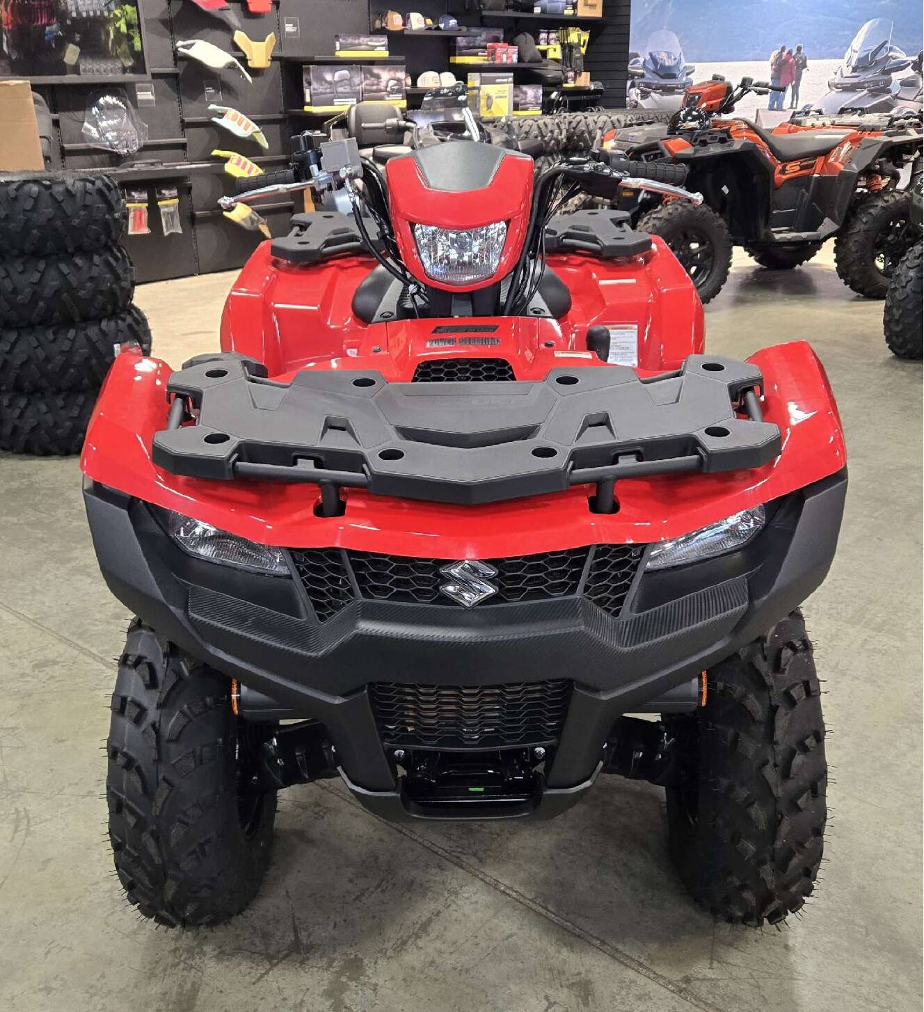 A photo of this 2026 Suzuki KingQuad 500 AXi Power Steering