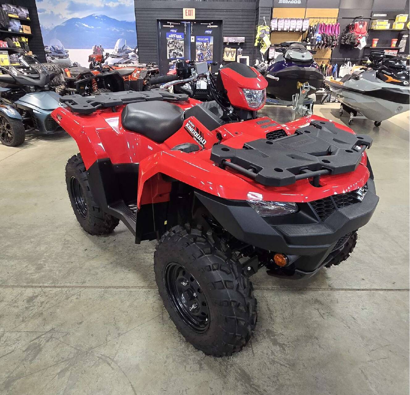 A photo of this 2026 Suzuki KingQuad 500 AXi Power Steering