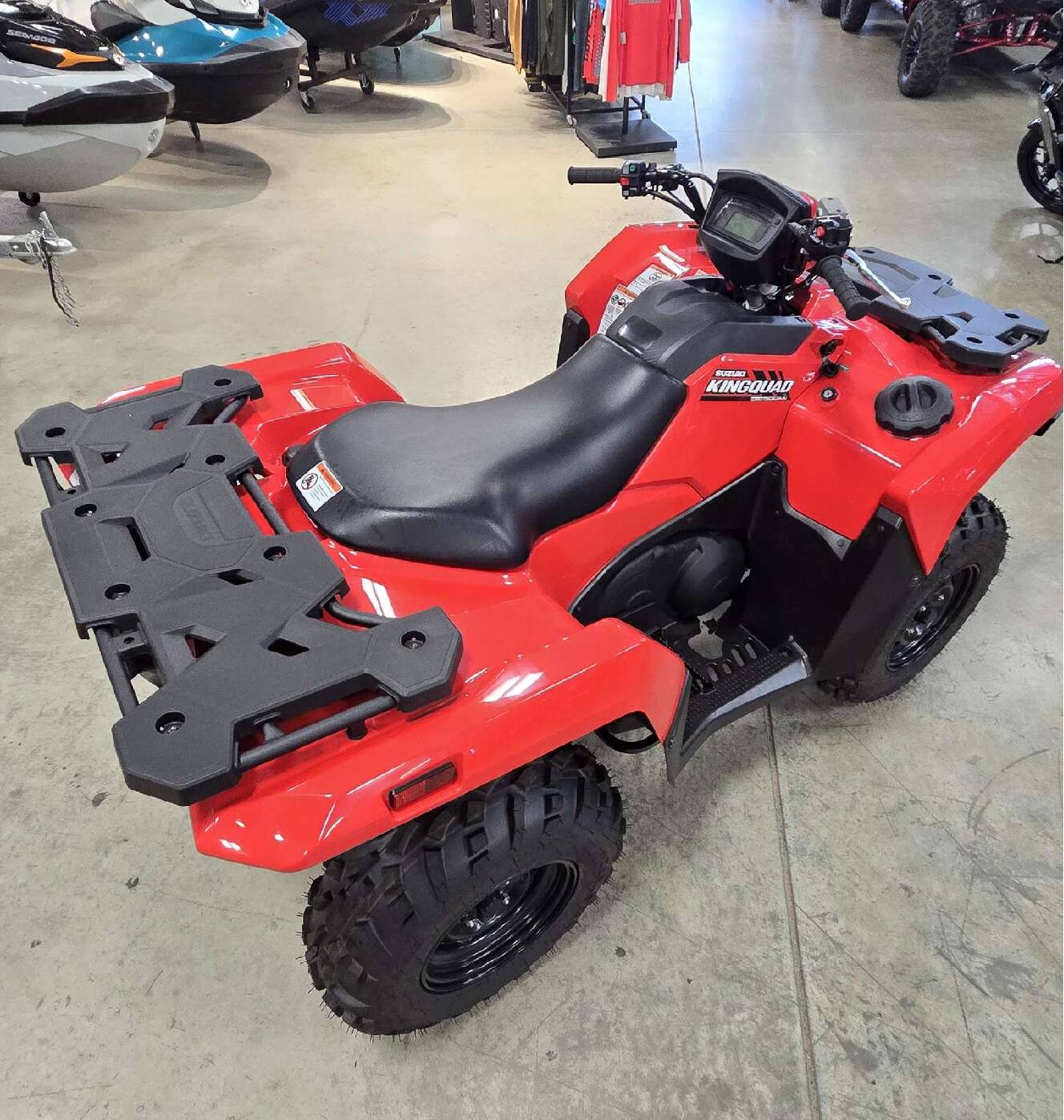 A photo of this 2026 Suzuki KingQuad 500 AXi Power Steering