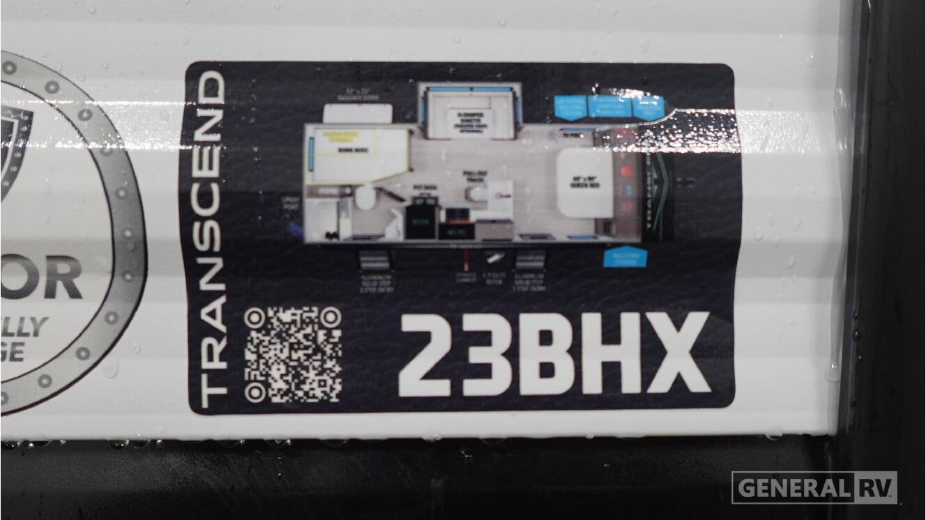 A photo of this 2027 Grand Design TRANSCEND-X 23BHX