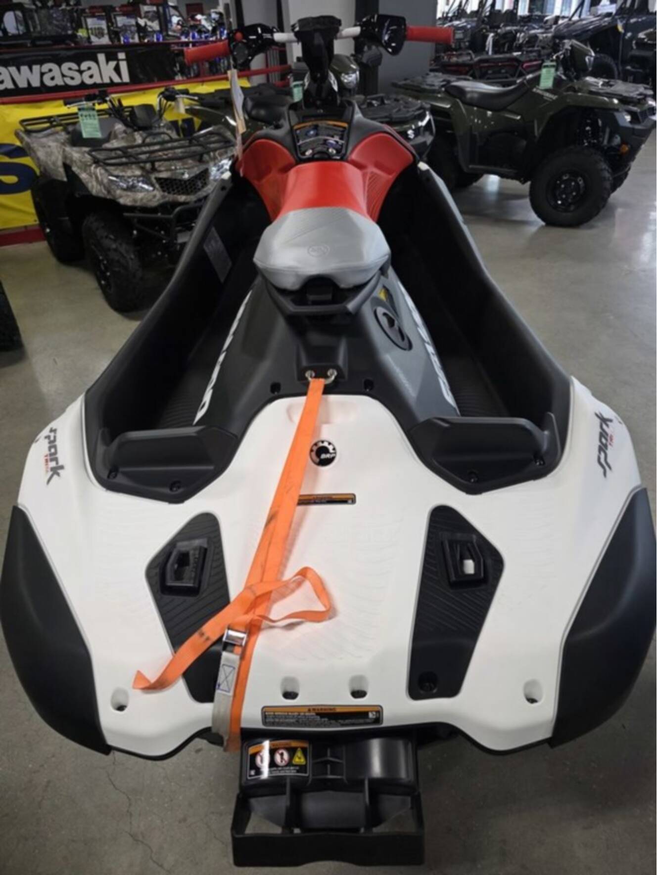 A photo of this 2026 Sea-Doo Spark Trixx for 1 Rotax® 900 ACE - 90 iBR and Au