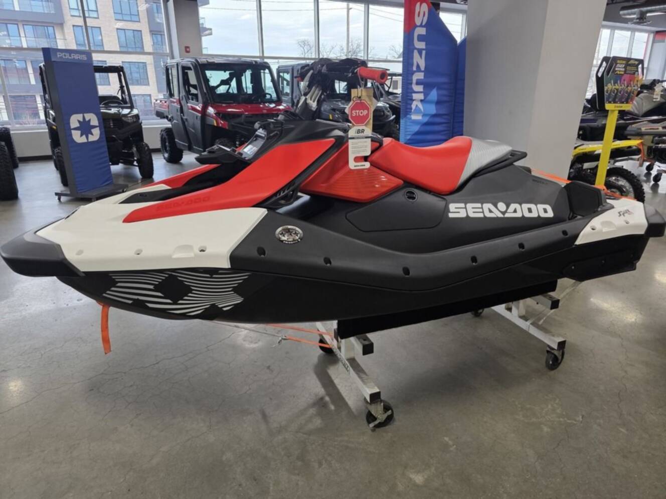 A photo of this 2026 Sea-Doo Spark Trixx for 1 Rotax® 900 ACE - 90 iBR and Au