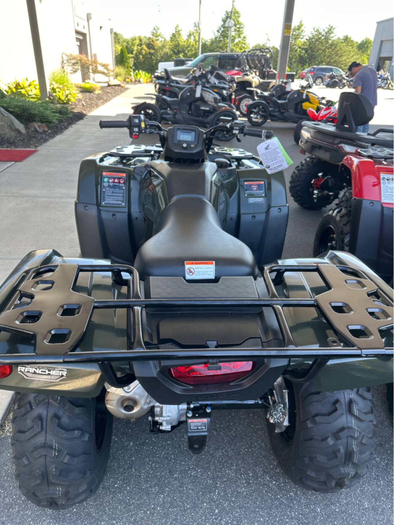 A photo of this 2026 Honda FourTrax Rancher 4x4 Automatic DCT EPS