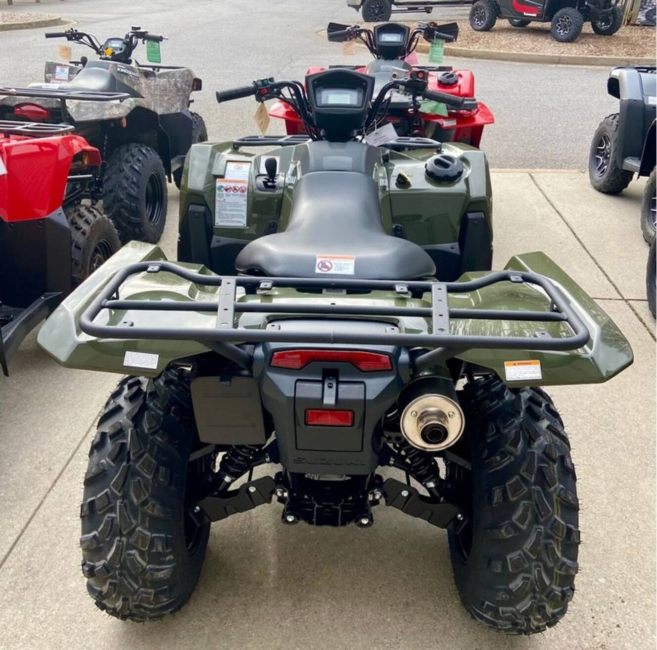 A photo of this 2025 Suzuki KingQuad 750AXi