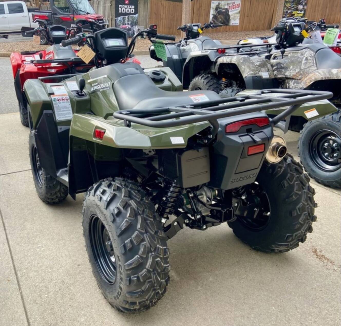 A photo of this 2025 Suzuki KingQuad 750AXi