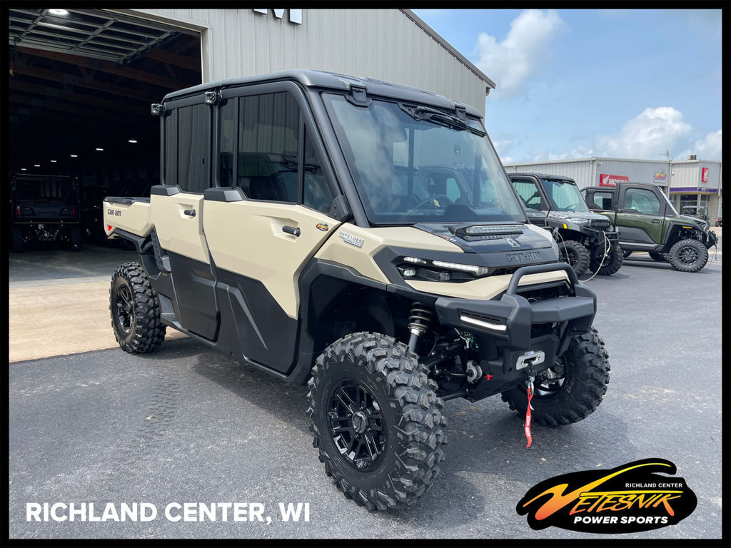 2026 Can-Am Defender MAX Limited HD11 Desert Tan & Carbon Black in richland center WI