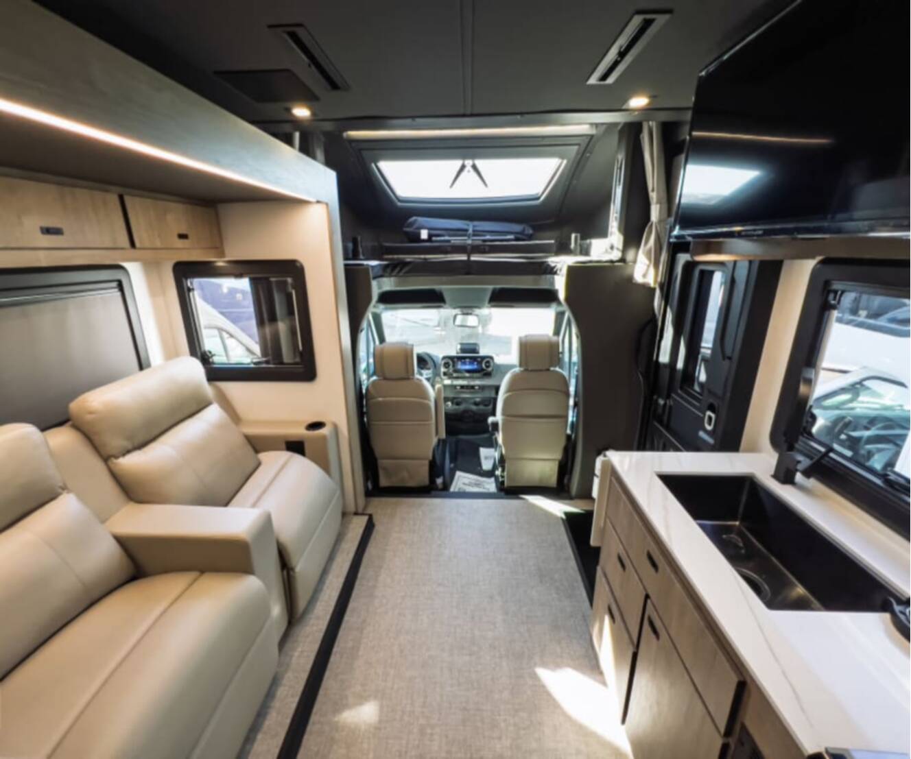 A photo of this 2027 Grand Design LINEAGE SERIES M 25FW-FBP