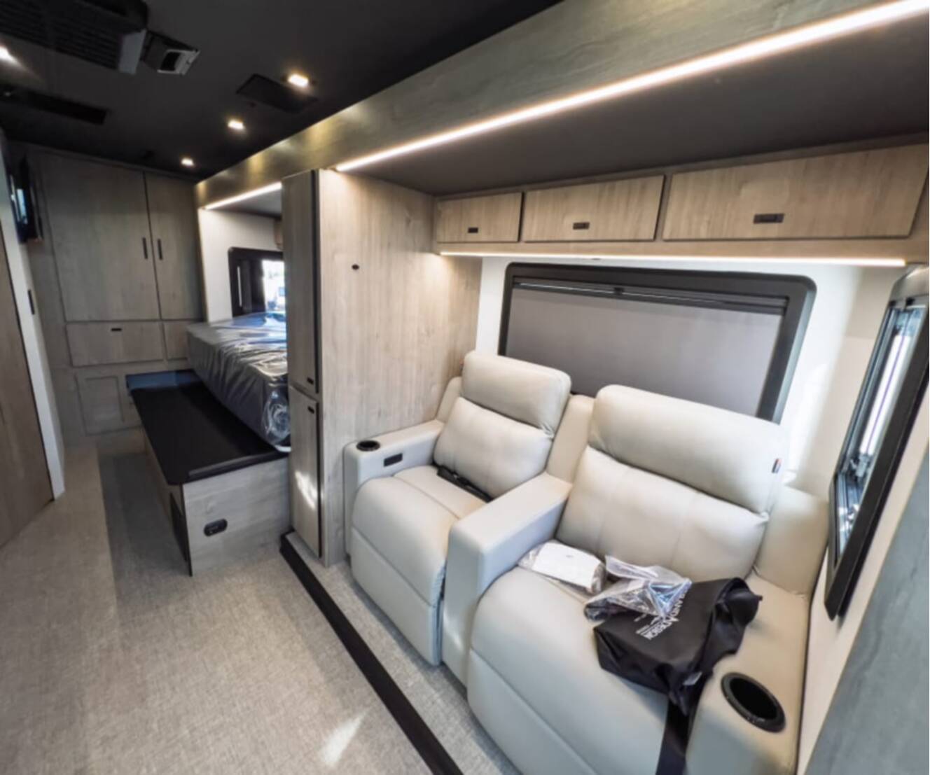 A photo of this 2027 Grand Design LINEAGE SERIES M 25FW-FBP