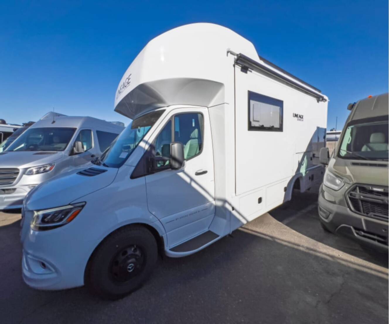 A photo of this 2027 Grand Design LINEAGE SERIES M 25FW-FBP