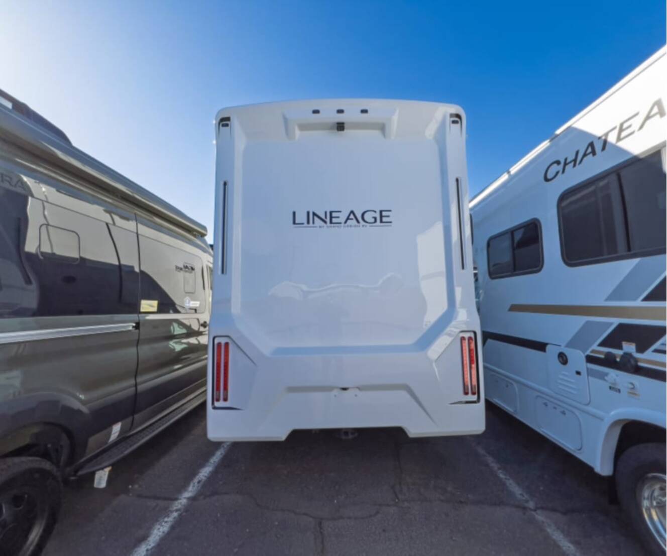 A photo of this 2027 Grand Design LINEAGE SERIES M 25FW-FBP