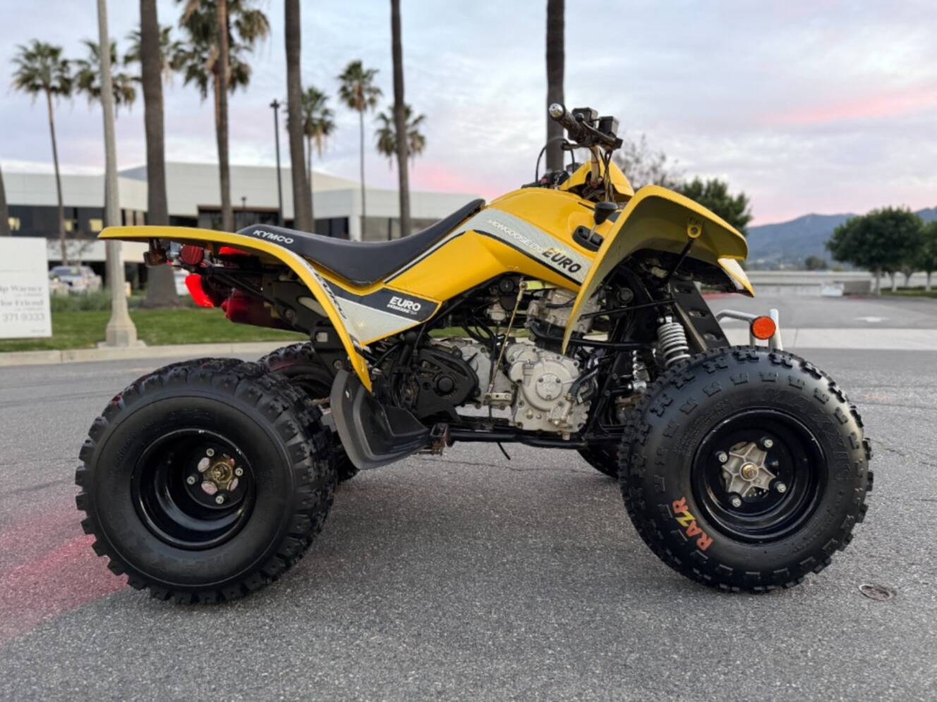 A photo of this 2019 Kymco Mongoose 270 Euro