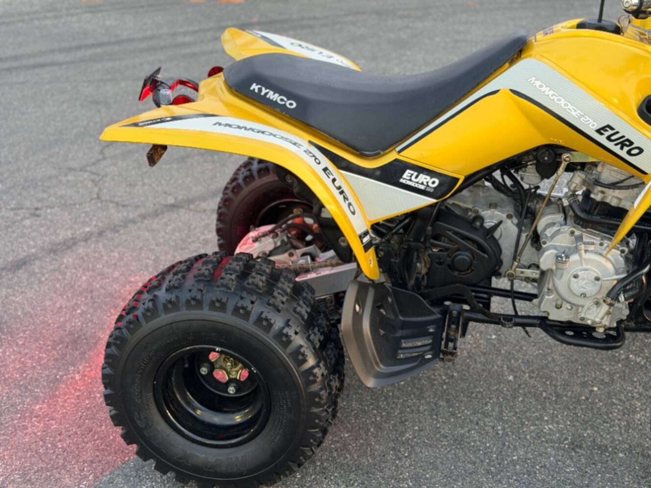 A photo of this 2019 Kymco Mongoose 270 Euro