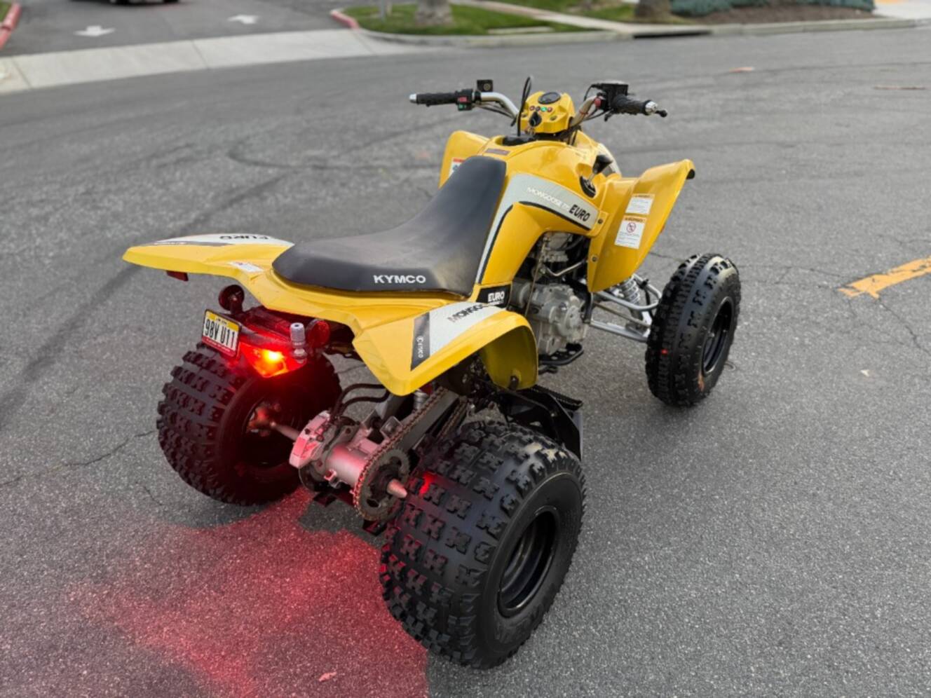 A photo of this 2019 Kymco Mongoose 270 Euro