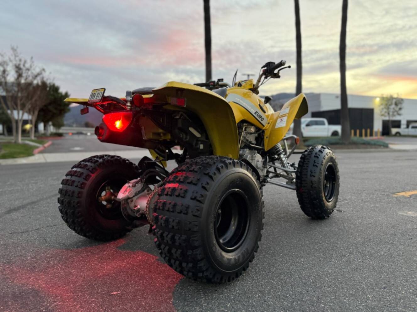 A photo of this 2019 Kymco Mongoose 270 Euro