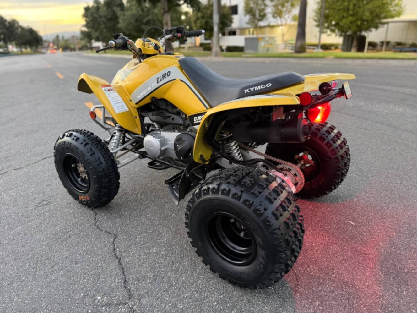 A photo of this 2019 Kymco Mongoose 270 Euro
