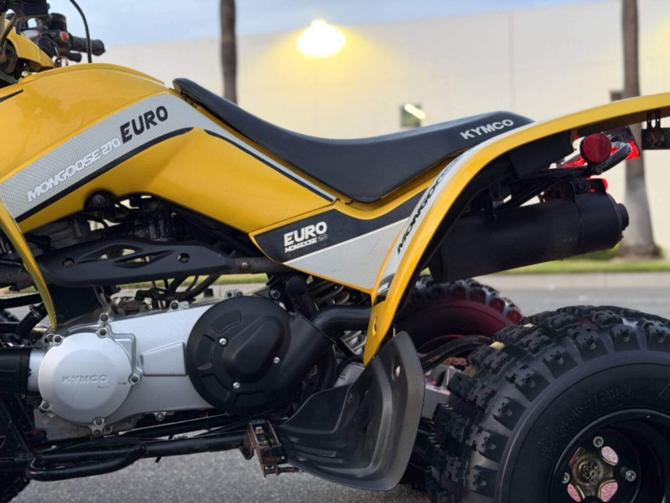 A photo of this 2019 Kymco Mongoose 270 Euro