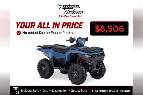 2024 Suzuki KingQuad 500AXi SE in medina OH