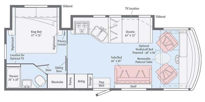 2018 Winnebago Vista 27P in chocowinity NC