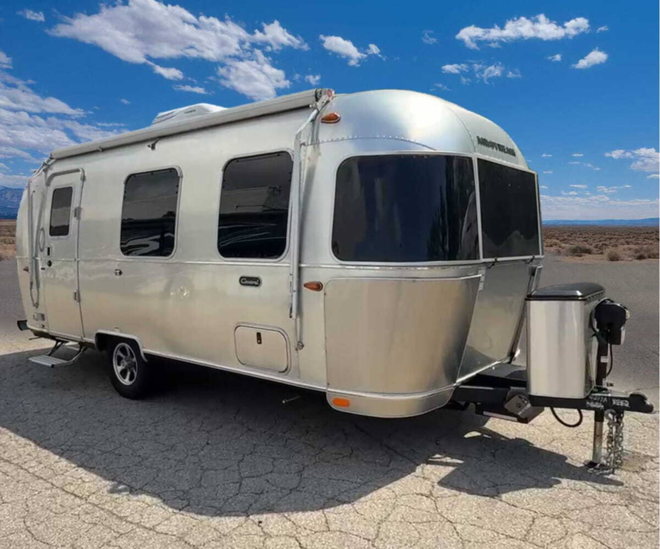 A photo of this 2023 Airstream Caravel 22FB