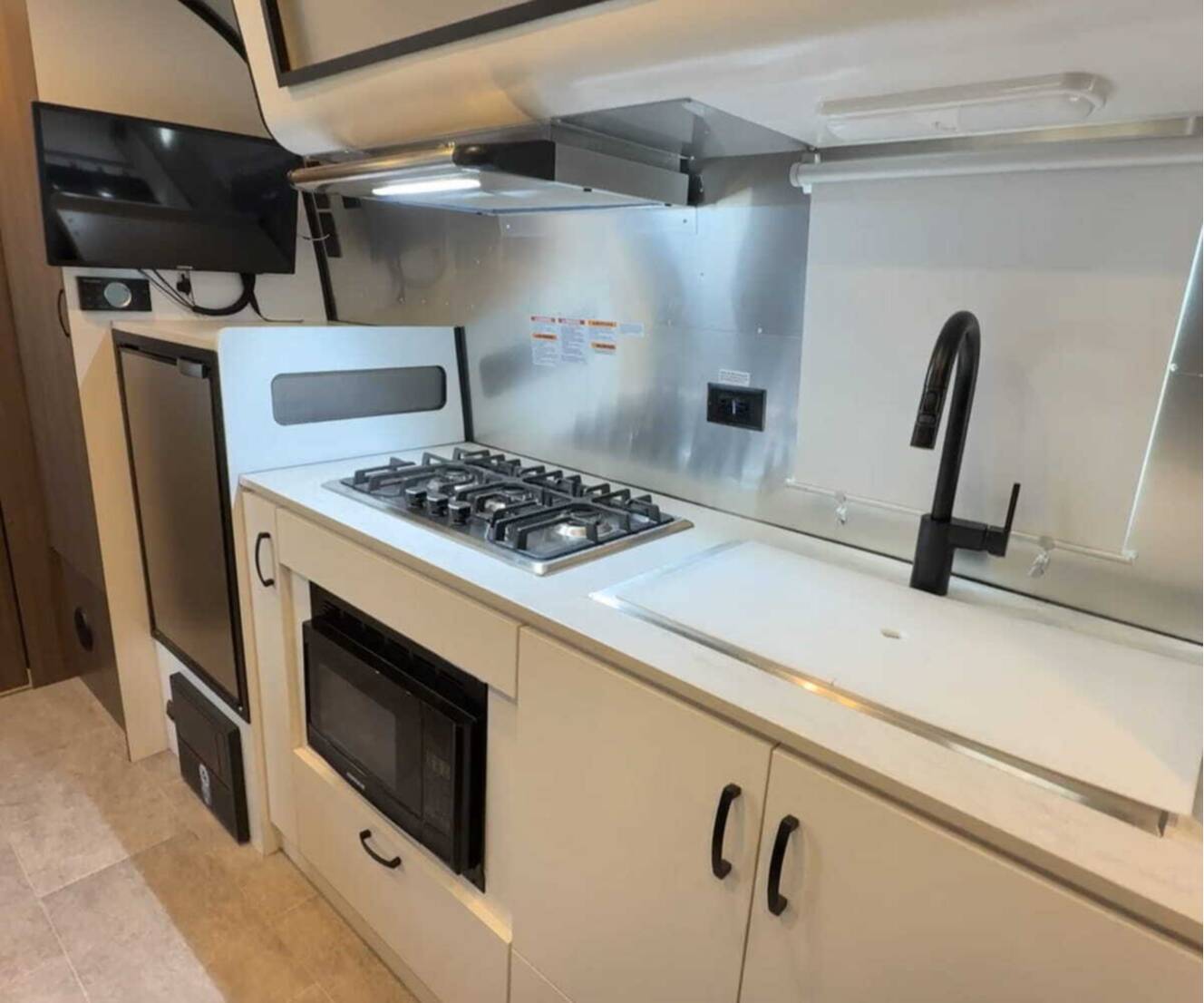A photo of this 2023 Airstream Caravel 22FB