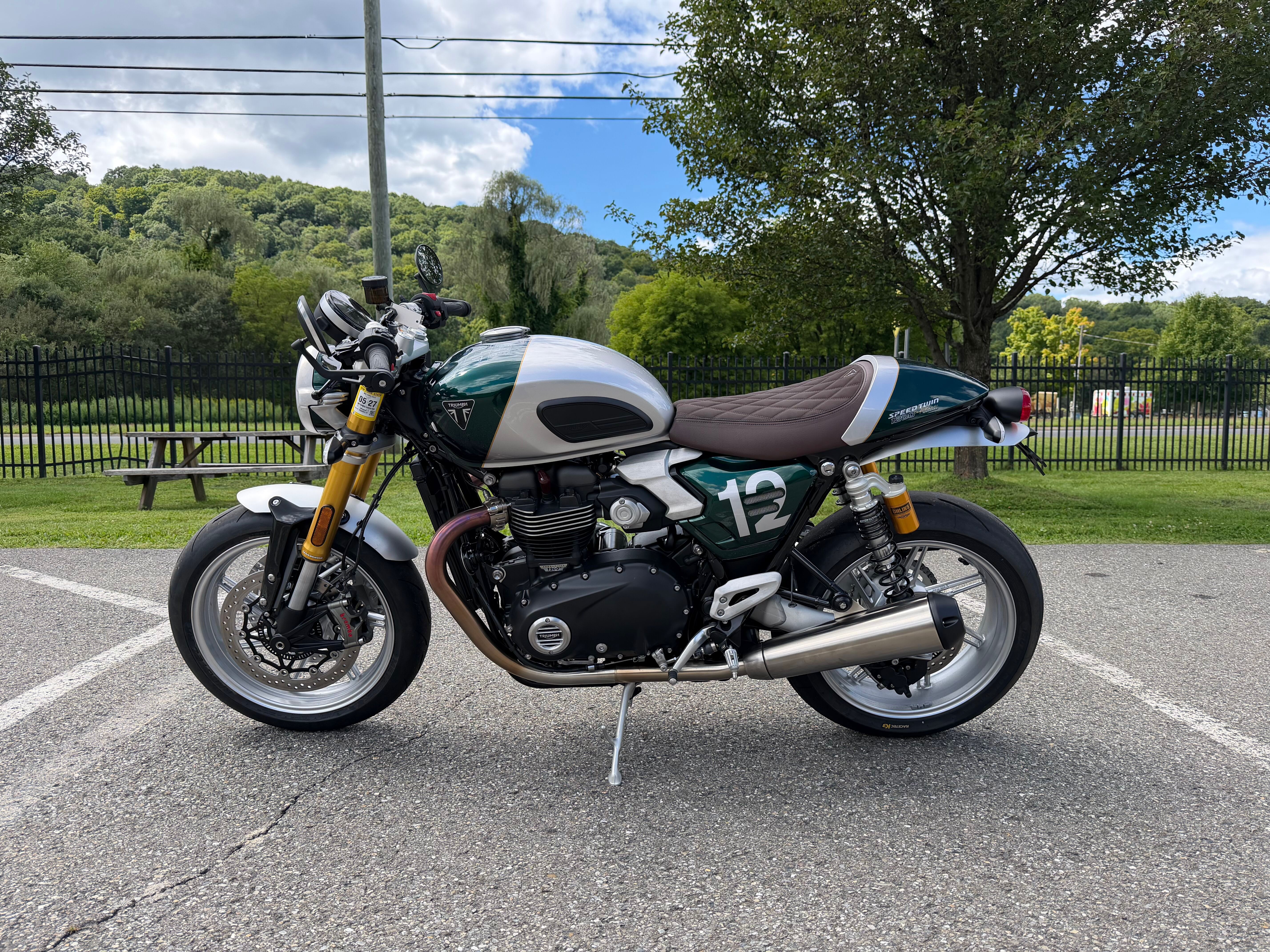 2027 Triumph SPEED TWIN 1200 CAFE RACER BASE in New Milford, CT