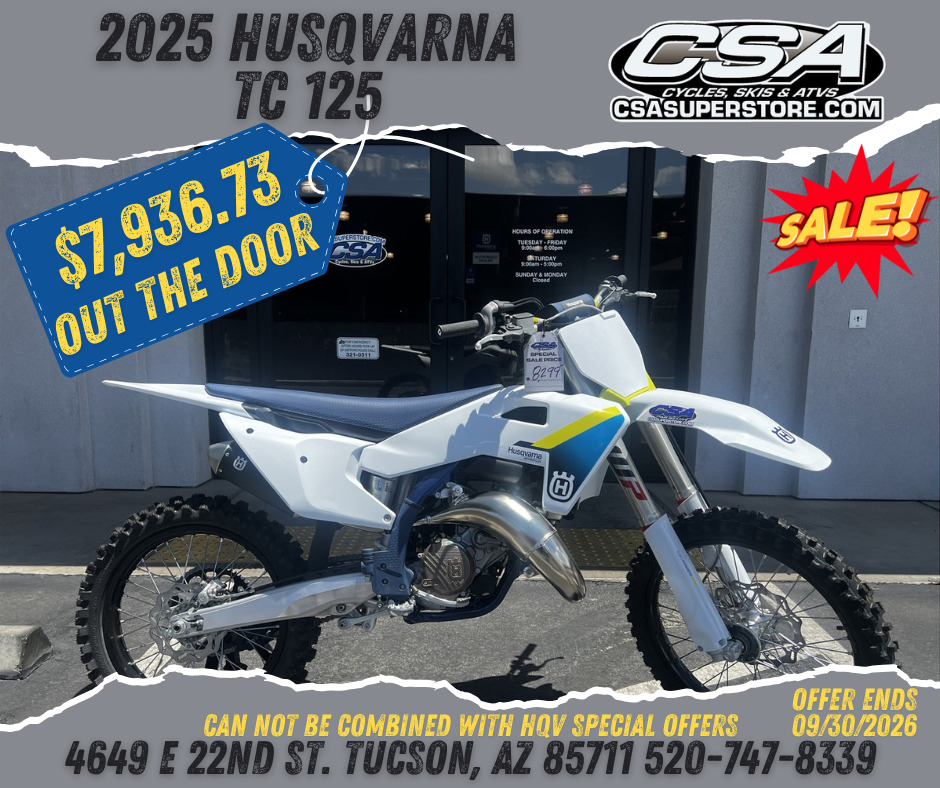 2025 Husqvarna Motorcycles TC 125 125 in Tucson, AZ