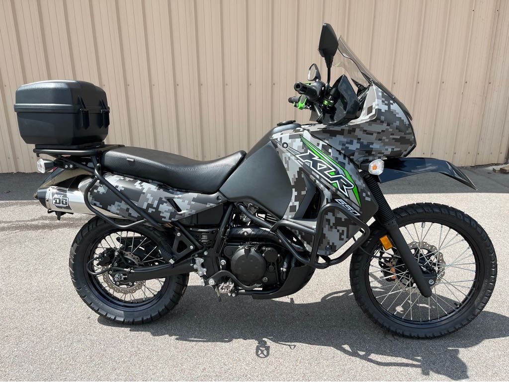2018 Kawasaki KLR650 Camo 650 in Bloomsburg, PA