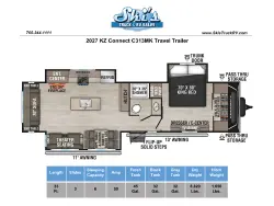 2027 KZ RV Connect C313MK