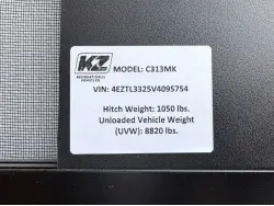 2027 KZ RV Connect C313MK
