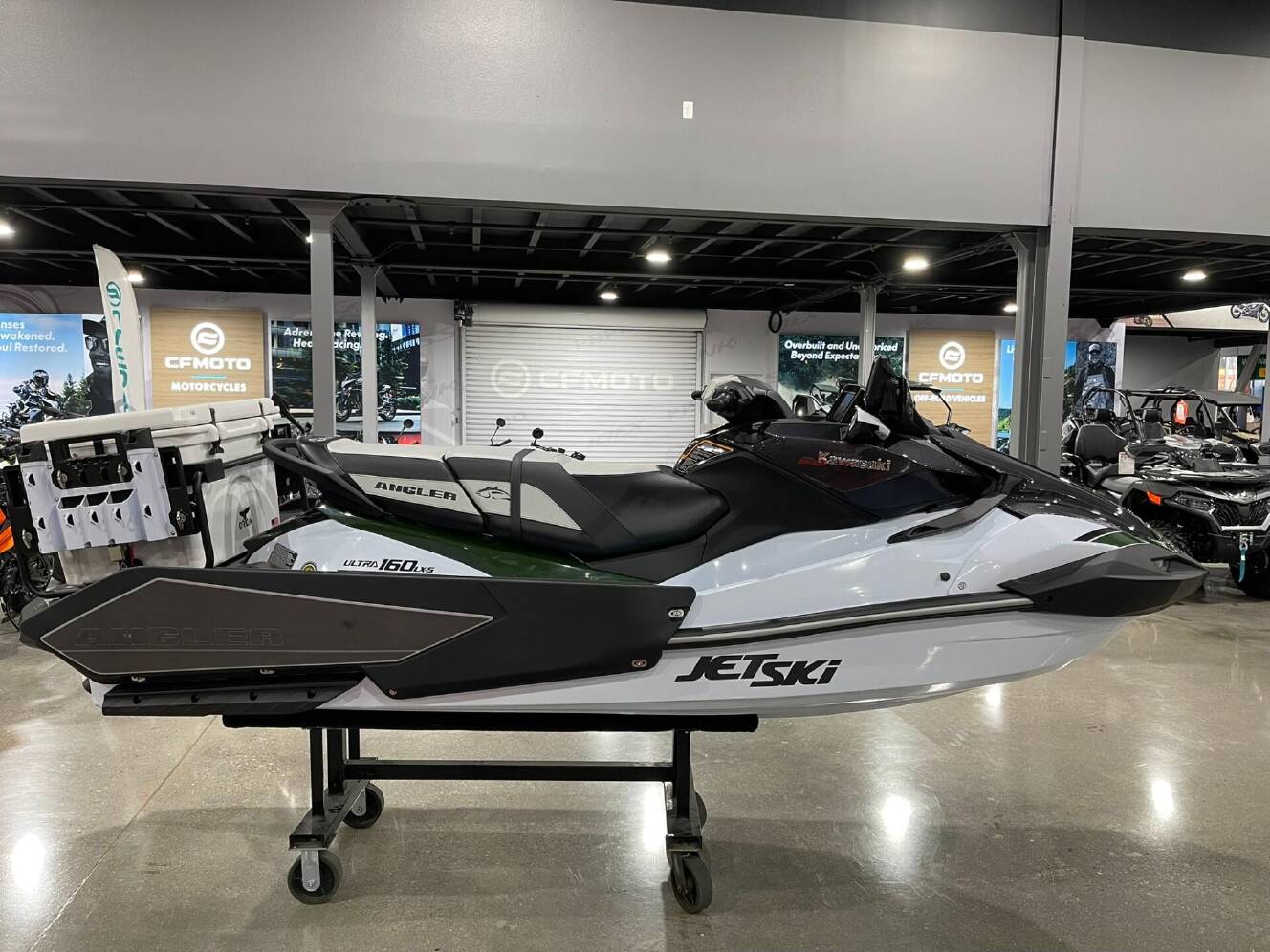 A photo of this 2025 Kawasaki JET SKI ULTRA 160LX-S ANGLER
