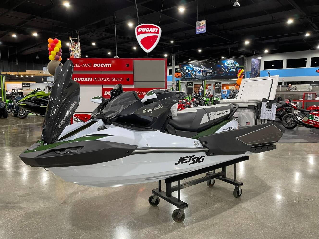 A photo of this 2025 Kawasaki JET SKI ULTRA 160LX-S ANGLER