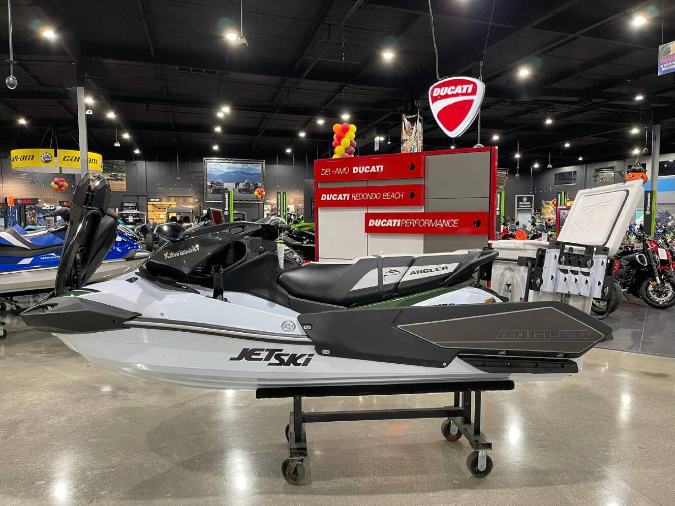 A photo of this 2025 Kawasaki JET SKI ULTRA 160LX-S ANGLER