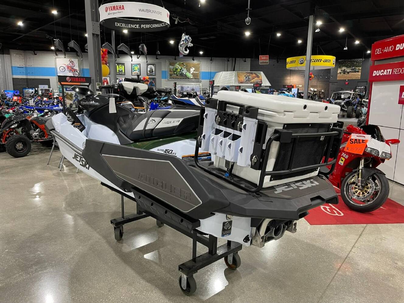 A photo of this 2025 Kawasaki JET SKI ULTRA 160LX-S ANGLER